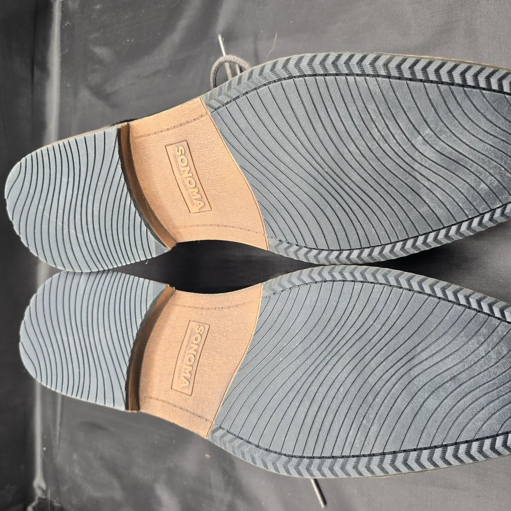 Sonoma Black Oxfords‎ with Classic Leather Design
